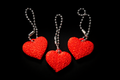 3D Knitted Heart (3 Pack)
