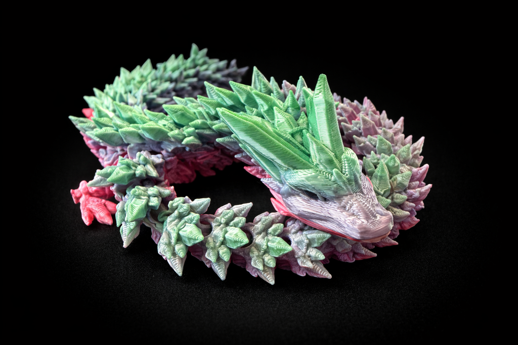 Articulated Crystal Dragon