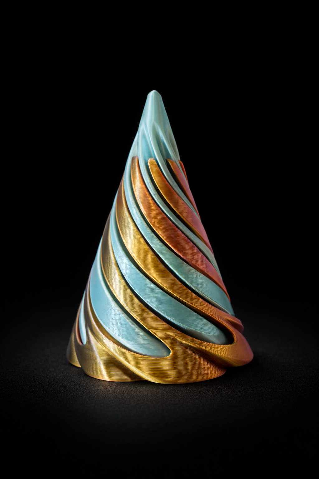 Cone Fidget Medium Sized (Dual Random Color)